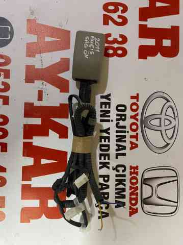 KARTİN TİCARET TOYOTA AURİS ÇIKMA ORJİNAL SAĞ ÖN EMNİYET KEMER KARŞILIĞI 2008-2012 ARASI MODELLERE UYUMLUDUR