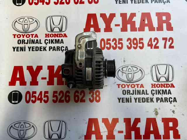 KARTİN TİCARET TOYOTA COROLLA 1NDE ÇIKMA ORJİNAL ŞARJ DİNAMASI 2011-2014 ARASI MODELLERE UYUMLUDUR